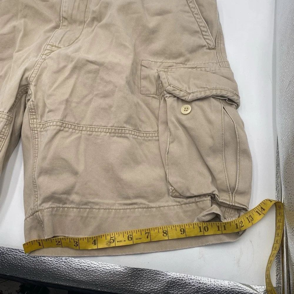 Vintage Ralph Lauren Polo Y2K Cargo Baggy Khaki Mens Size 40 VGC‎